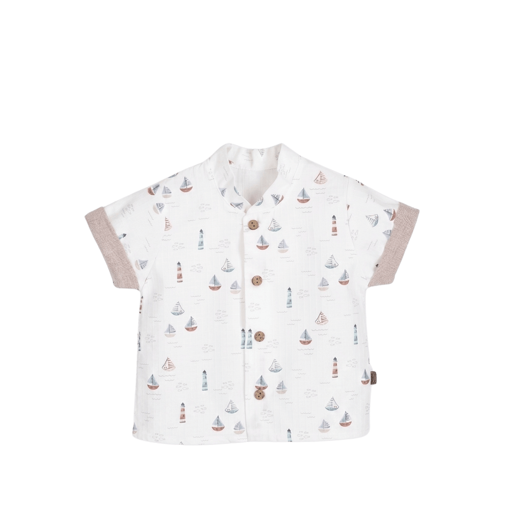 Conjunto camisola e calções — Azul