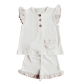 Conjunto T-shirt e Calções — Jardim de Flores