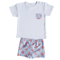 Conjunto Praia Estrela-do-Mar — T-shirt e Calção de Banho