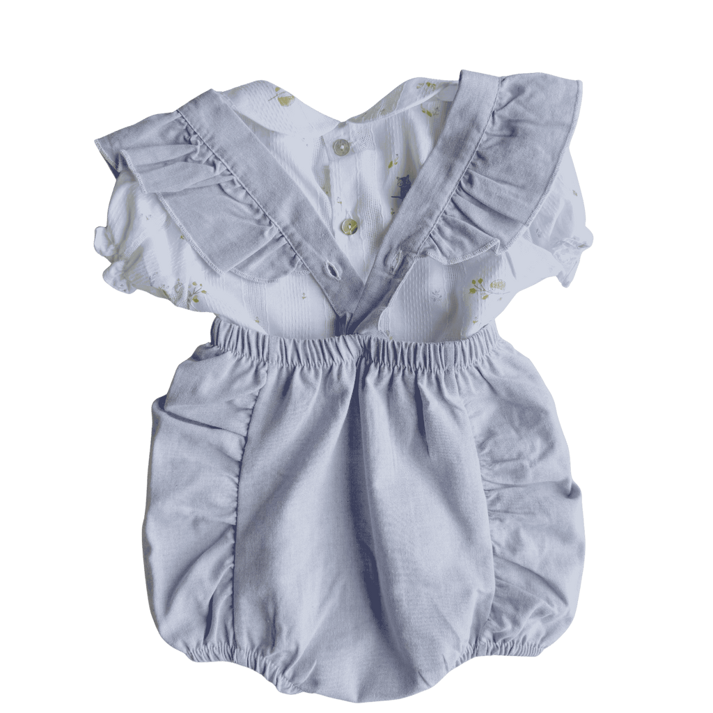 Fofo e blusa azul — Bosque encantado