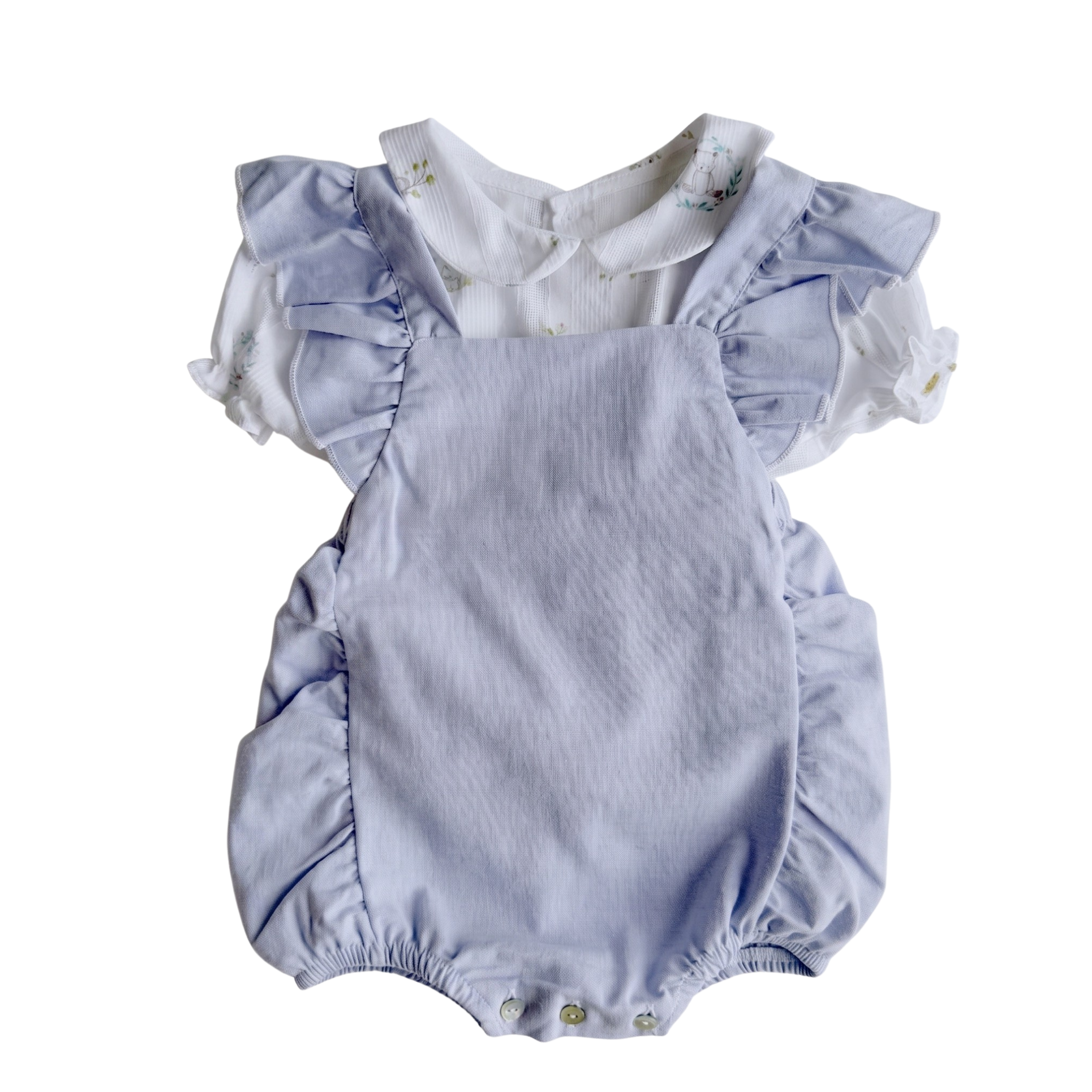 Fofo e blusa azul — Bosque encantado
