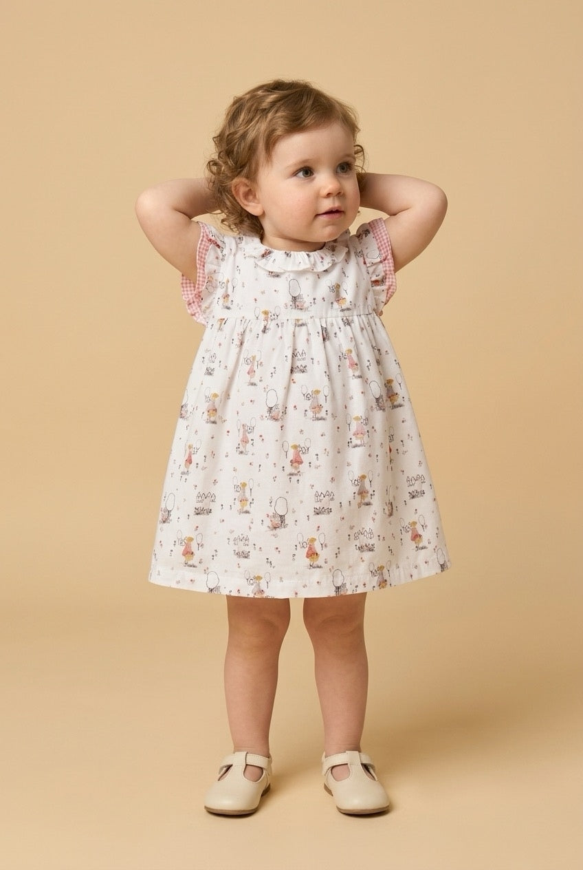 Vestido Meninas na Aldeia