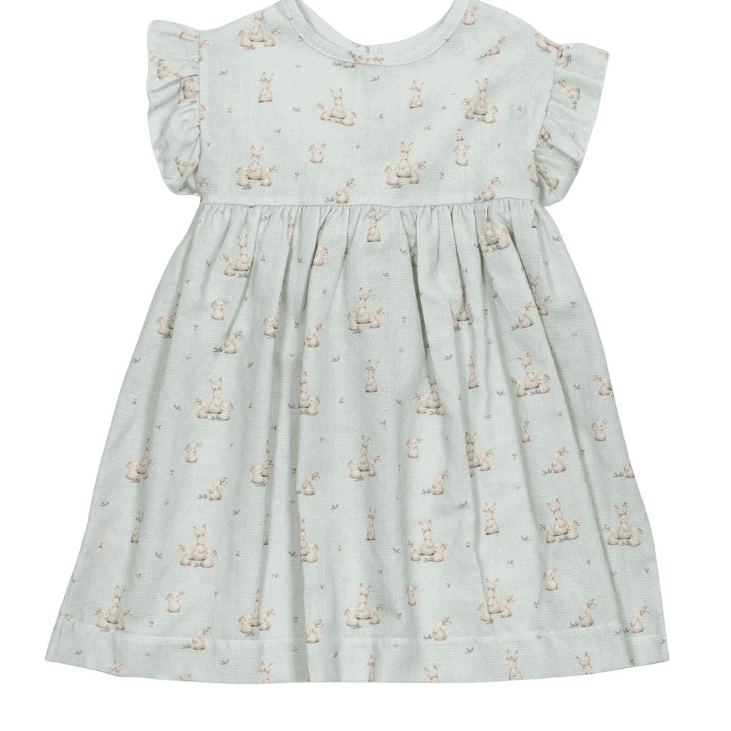 Vestido Coelhinhos — Verde Menta